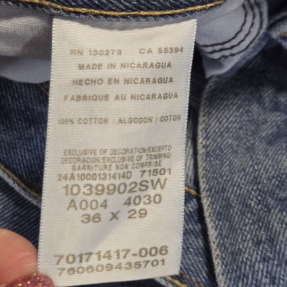 Wrangler Rugged Wear Mens Classic Fit Medium Wash Denim Jeans Size 36 X 29 - Picture 10 of 12